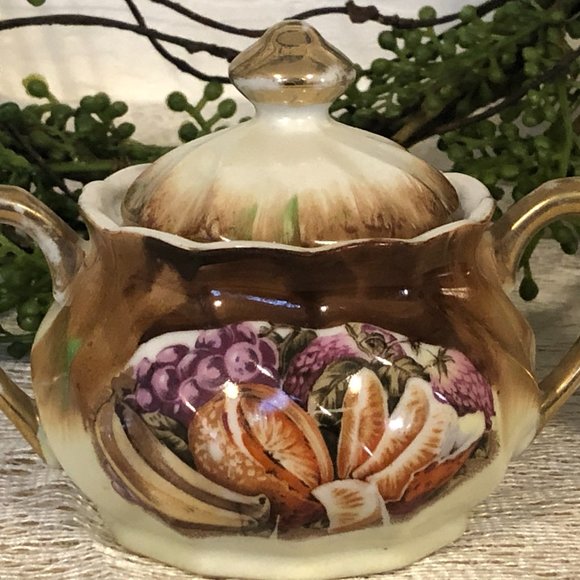 Vintage Japan Sugar and Creamer Set - Picture 4 of 10